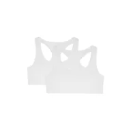 Biustonosze - Biustonosz damski 4F stanik sportowy top 2-pack UBRAF027-10S - miniaturka - grafika 1