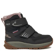 Buty dla chłopców - Śniegowce Jack Wolfskin A62146 Czarny - miniaturka - grafika 1