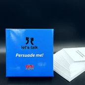 Książki do nauki języka angielskiego - Karty konwersacyjne mini Persuade me - miniaturka - grafika 1