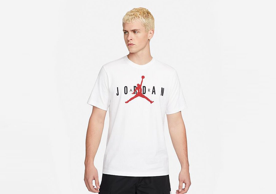 Nike Air Jordan Wordmark Tee White