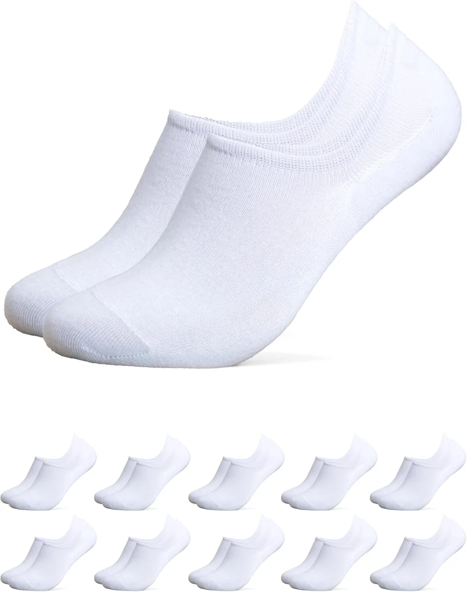 NISKIE SKARPETKI BAMBUSOWE UNISEX 10 PAR