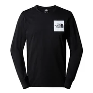 Koszulki sportowe męskie - Koszulka The North Face Fine 0A87NCJK31 - czarna - miniaturka - grafika 1