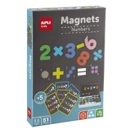 Układanki dla dzieci - Magnetyczna układanka Apli Kids Działania matematyczne - miniaturka - grafika 1