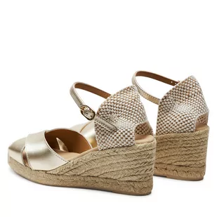 Espadryle Geox D Gelsa Low D45NGA 000CF C2012 Lt Gold - Espadryle damskie - miniaturka - grafika 1