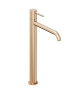 Baterie umywalkowe - Ravak Espirit - Bateria umywalkowa, BeCool, szczotkowane różowe złoto X070408 - miniaturka - grafika 1