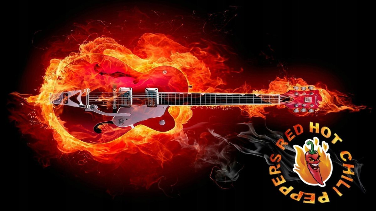 PODKŁADKA POD MYSZ Nadruk 22x18 cm Hard ROCK Red Hot Chili Peppers Prezent
