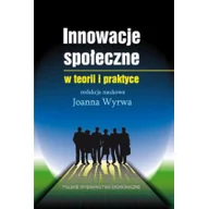 Finanse, księgowość, bankowość - PWE - Polskie Wydawnictwo Ekonomiczne Innowacje społeczne w teorii i praktyce - miniaturka - grafika 1