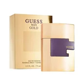 Wody i perfumy męskie - GUESS Gold Man EDT 75ml - miniaturka - grafika 1
