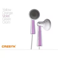 Słuchawki - Cresyn C240E fioletowe - miniaturka - grafika 1