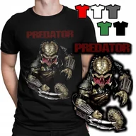 Koszulki męskie - KOSZULKA T-SHIRT MĘSKI WZORY DO WYBORU - PREDATOR HORROR FILMY - XL - miniaturka - grafika 1