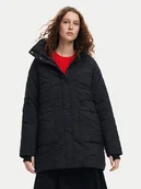 Kurtki damskie - Desigual Kurtka zimowa Aarhus 24WWEWAC Czarny Regular Fit - miniaturka - grafika 1