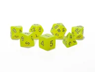 Gry planszowe - Kostki Rpg Dropsy Cytrynowe Zestaw 7 Perłowych Kości - miniaturka - grafika 1