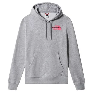 Bluza The Nort Face Graphic Hoodie 0A5IGZDYX1 - szara - The North Face - Bluzy sportowe męskie - miniaturka - grafika 1