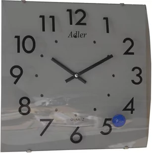 Zegar ścienny drewniany kwarcowy Adler 21177 - Zegary - miniaturka - grafika 1