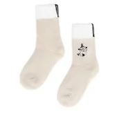Skarpetki dla dzieci - Skarpety Moomin ACCCS-AW24-211MMN Beżowy - miniaturka - grafika 1