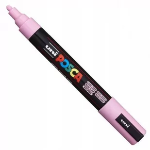 Uni Marker Posca PC-5M z farbą plakatową jasno-różowy MAP.423 - Markery permanentne - miniaturka - grafika 1