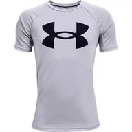 Odzież sportowa dziecięca - Koszulka chłopięca Under Armour Tech Big Logo SS - miniaturka - grafika 1