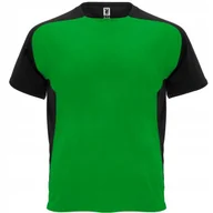 Koszulki męskie - Koszulka Sportowa Męska T-shirt techniczny ROLY CA6399 FERN GREEN/BLACK M - miniaturka - grafika 1