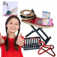 Zabawki interaktywne dla dzieci - Zestaw do prasowania z akcesoriami dla dzieci 3+ MEGA CREATIVE - miniaturka - grafika 1