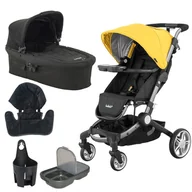 Wózki dziecięce - Larktale Coast Wózek i Gondola 2w1 Yellow - miniaturka - grafika 1