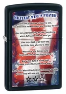 Trafika - Zippo, Zapalniczka, Military Wife's Prayer, Black Matte - miniaturka - grafika 1