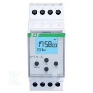 Zegar sterujący, programowalny, uniwersalny PCZ-521.4-PLUS IOS i ANDROID 24÷264V AC/DC, 1 × NO/NC - Programatory czasowe - miniaturka - grafika 1