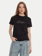 Koszulki i topy damskie - BOSS T-Shirt C_Elogo 50551428 Czarny Slim Fit - miniaturka - grafika 1