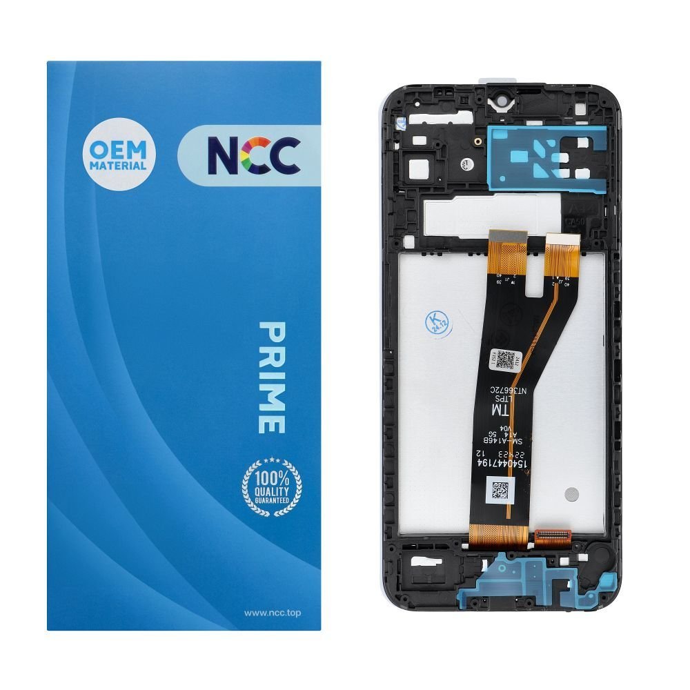 NCC Wyświetlacz LCD do SAMSUNG A14 5G A146 B/M OEM z ramką