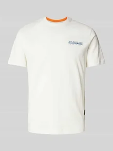 T-shirt z nadrukiem z logo model ‘SOVANA’ - Koszulki męskie - miniaturka - grafika 1