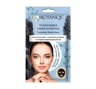 BIOTANIQE MULTIBIOMASK OCZYSZCZAJĄCA MASKA NA TKANINIE 1 SZTUKA - Maseczki do twarzy - miniaturka - grafika 1