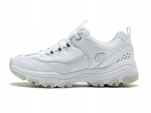 Buty damskie SKECHERS ICONIC 88888281-WSL sneakersy białe sportowe 39,5 - Sneakersy damskie - miniaturka - grafika 1