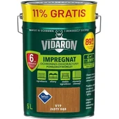 Farby i impregnaty do drewna - Vidaron Impregnat do drewna złoty dąb 5 l 91020483 - miniaturka - grafika 1
