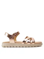 Buty dla dziewczynek - Geox Sandały J Sandal Soleima Gir J45GSA 000CF C7018 D Różowe złoto - miniaturka - grafika 1