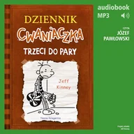 Audiobooki dla dzieci i młodzieży - Dziennik cwaniaczka 7. Trzeci do pary Jeff Kinney - miniaturka - grafika 1