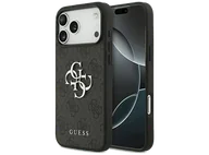 Etui i futerały do telefonów - Etui GUESS 4G Big Logo do iPhone 17 Pro Max Czarny - miniaturka - grafika 1