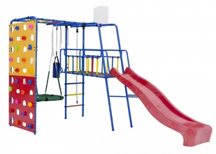 Małpiszon, Plac zabaw do ogrodu Tęcza niebieski - Place zabaw - miniaturka - grafika 1