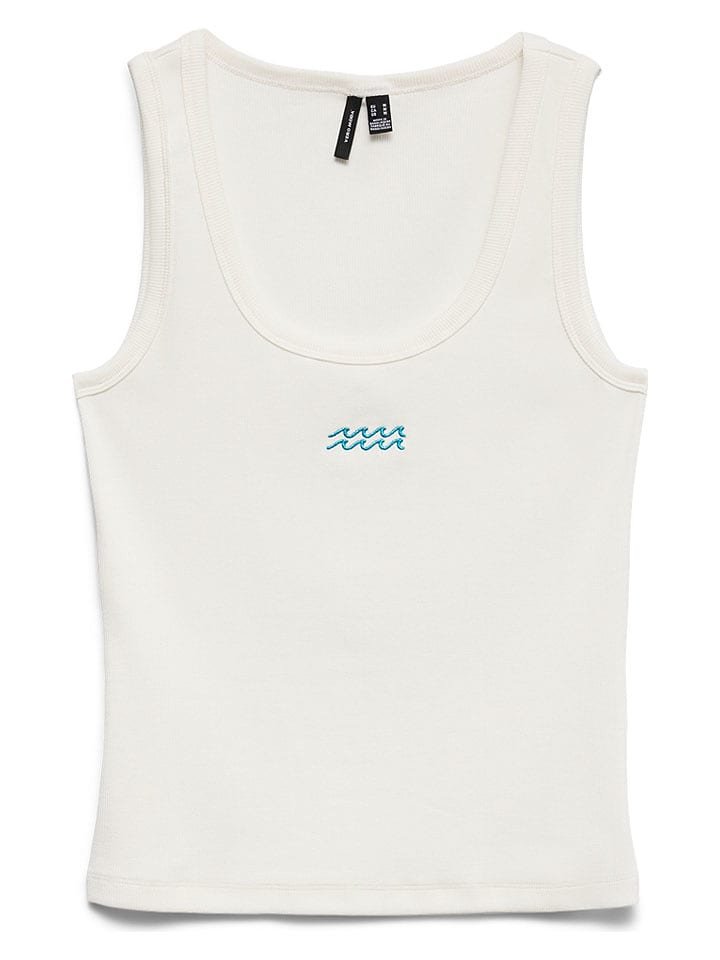 Vero Moda Top w kolorze białym