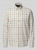 Koszule męskie - Koszula casualowa o kroju regular fit z czystej bawełny - miniaturka - grafika 1