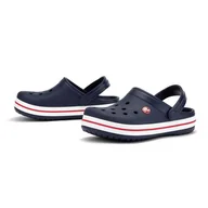 Klapki i japonki damskie - Klapki Crocs Crocband Clog 204537-485 - granatowe - miniaturka - grafika 1