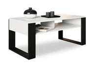 Ławy i stoliki kawowe - Ława St7 Bia Stolik Kawowy Biały Do Salonu Loft - miniaturka - grafika 1