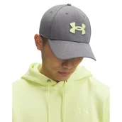 Czapki męskie - Męska czapka z daszkiem Under Armour Men\'s UA Blitzing - szara - miniaturka - grafika 1