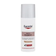 Kremy do twarzy - Eucerin Anti-Pigment Tinted Day Cream SPF30 krem do twarzy na dzień 50 ml dla kobiet Medium - miniaturka - grafika 1