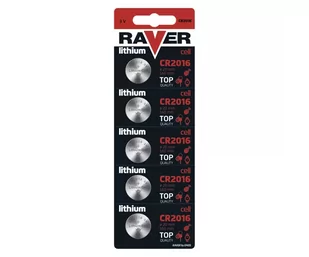 RAVER EMOS B7316 CR2016,5BL bateria 3 V, 5 sztuk - Baterie i akcesoria - miniaturka - grafika 2
