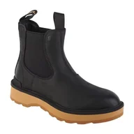 Botki damskie - Buty Sorel Hi-Line Chelsea W 2009101010 czarne - miniaturka - grafika 1