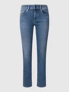 Pepe Jeans Dżinsy "New Broke" - Slim fit - w kolorze niebieskim - Spodenki damskie - miniaturka - grafika 1