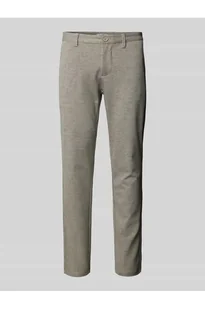 Spodnie o kroju tapered fit ze szlufkami na pasek model MARK - Only & Sons - Spodnie męskie - miniaturka - grafika 1
