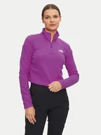 Bluzy damskie - The North Face Polar Glacier NF0A855N Granatowy Regular Fit - miniaturka - grafika 1
