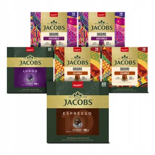 Kapsułki Jacobs do Nespresso(r)* Origins, Lungo, Espresso, 5+1 Gratis! - Kawa w kapsułkach i saszetkach - miniaturka - grafika 1