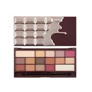 Tusze do rzęs - Makeup Revolution Chocolate Elixir paleta 16 cieni 22g - miniaturka - grafika 1