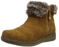 Botki damskie - Hush Puppies Damskie botki Penny, Brązowy opalenizna, 37 EU - miniaturka - grafika 1